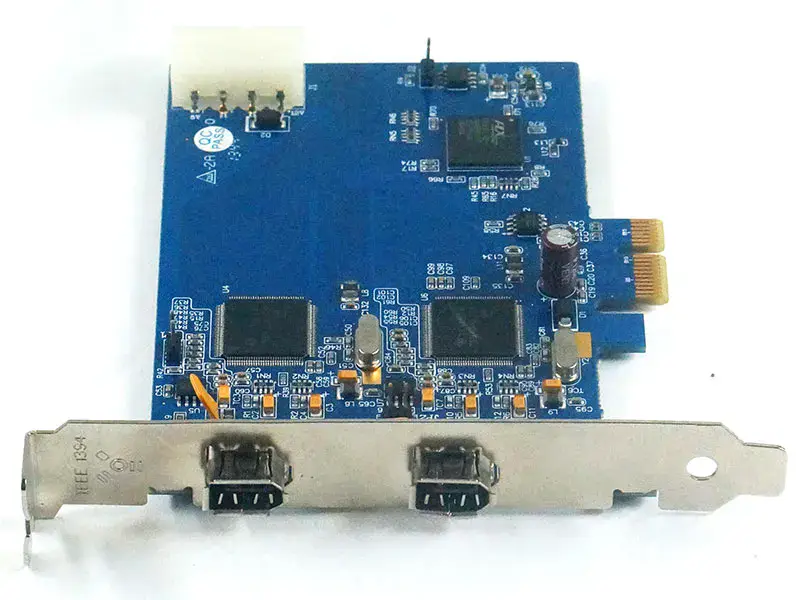 FWX2-PCIE10 Rev : 1.1 FWX2-PCIE10-2 Carte de capture 1394