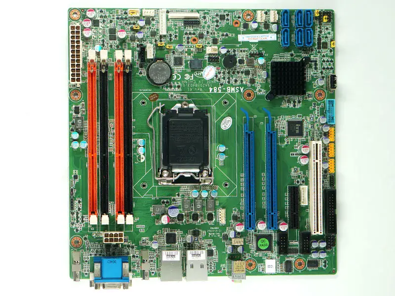 Advantech ASMB-584 REV.A1 ASMB-584G2 19A2058403-01 Carte mère