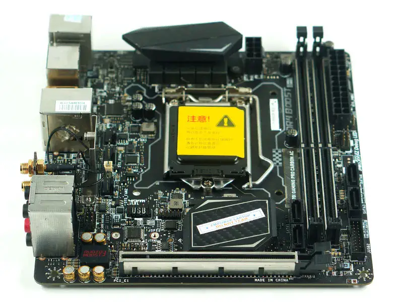 Carte mère MSI Z270I GAMING PRO CARBON AC