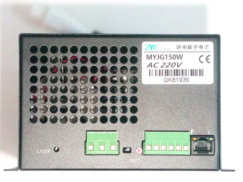 130-150W CO2 Laser Power Supply for CO2 Laser Engraving Cutting Machine MYJG-150W (Alimentation laser CO2 130-150W pour machine de gravure laser CO2 MYJG-150W)