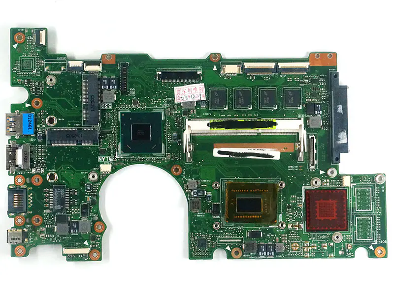 Carte mère B400A I5-3317U CPU REV2.0 4GB RAM Pour Asus B400VC B400V B400A Carte mère pour ordinateur portable