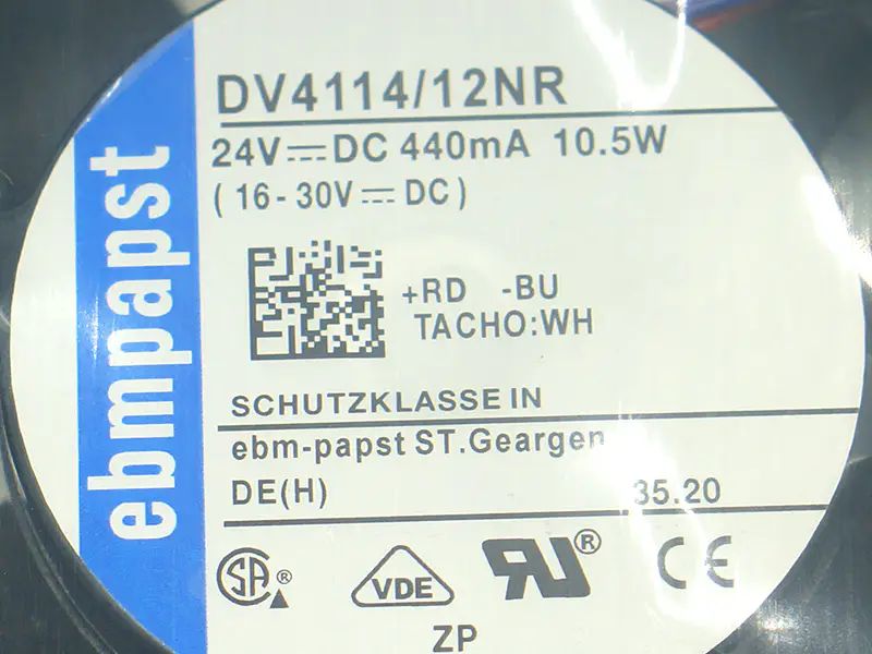 Ventilateur Ebmpapst DV4114/12NR