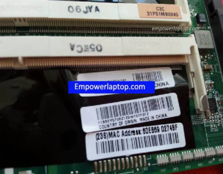 Lenovo IBM E30 L325 FRU:75Y4083 DAPS1AMB8C0 Carte mère