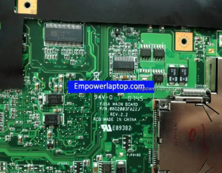 Carte mère Asus F3SA