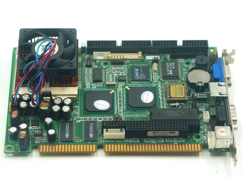 Carte mère FB2502 VER:1.4 avec CPU et FAN