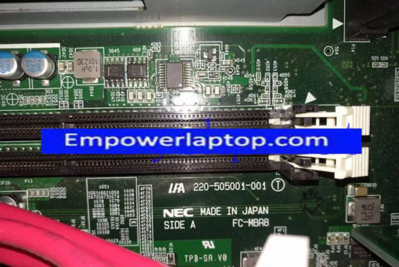 NEC LFA 220-505261-001 FC-MBR8D 220-505001-001 FC-MBR8 carte mère