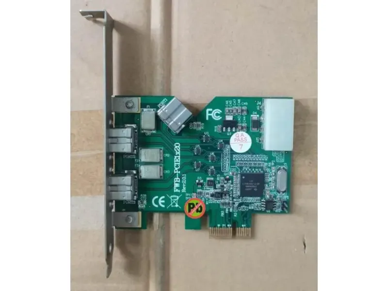 IOI FWB-PCIE1X20 3-1394B carte d'acquisition d'image industrielle
