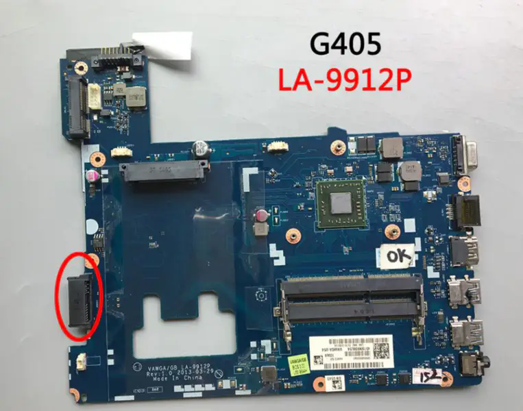 Carte mère Lenovo G405 G505 LA-9912P