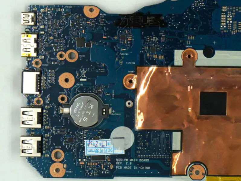 Asus G551VW i7-6700HQ CPU GTX960M 2GB Carte mère pour ordinateur portable Asus N551V G551V FX551V
