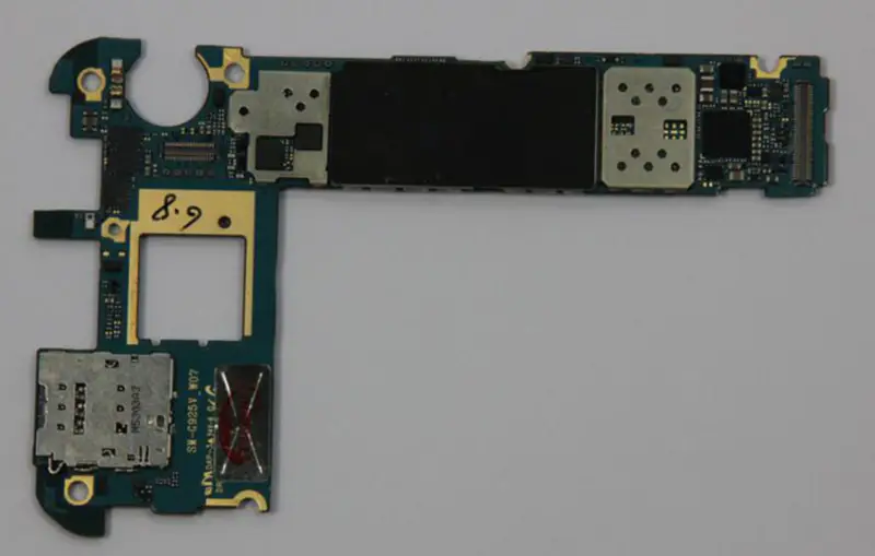 Samsung Galaxy S6 Edge G925A Carte mère 32GB débloquée avec Chips