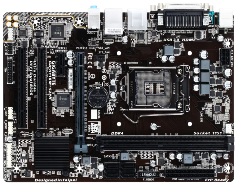 Carte mère Gigabyte GA-H110M-S2PH LGA1151/DDR4/Mini-ITX