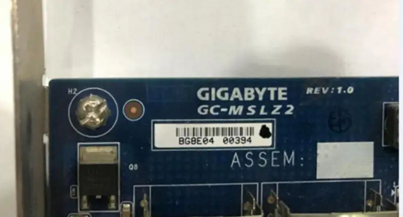 Gigabyte GC-MSLZ2 SAS2008 6GB SAS raid card RAID 0/1/1E/10 support 4T 6T 8T