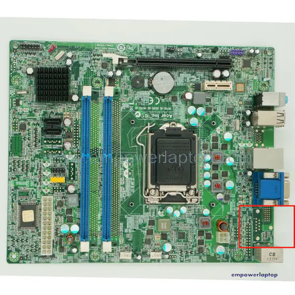 Carte mère Acer LGA 1155 H61H2-AD