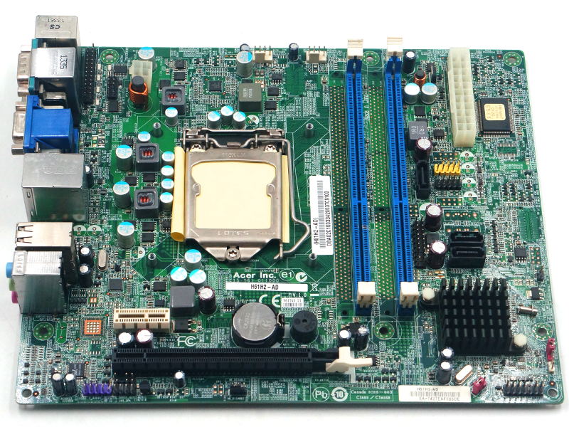 Carte mère Acer LGA 1155 H61H2-AD