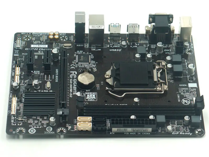 Carte mère Ga H81 Ddr3 Support 4th Gen Cpu Lga1150 Ddr3 Ga H81m D2