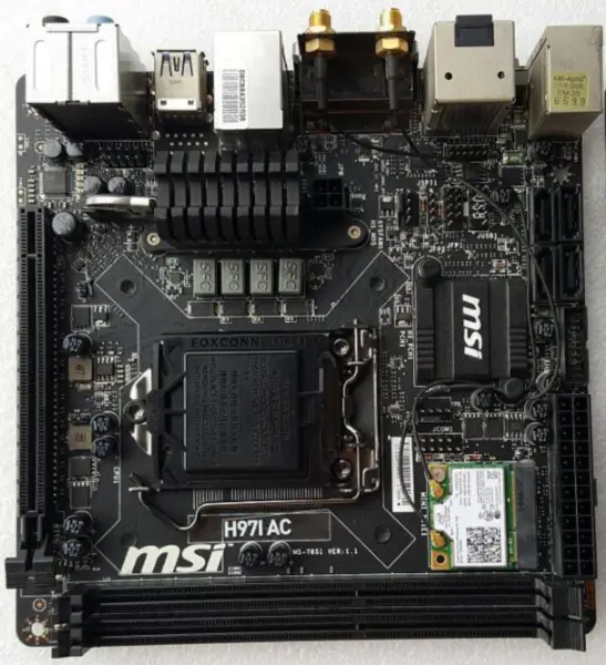 Carte mère MSI H97I AC