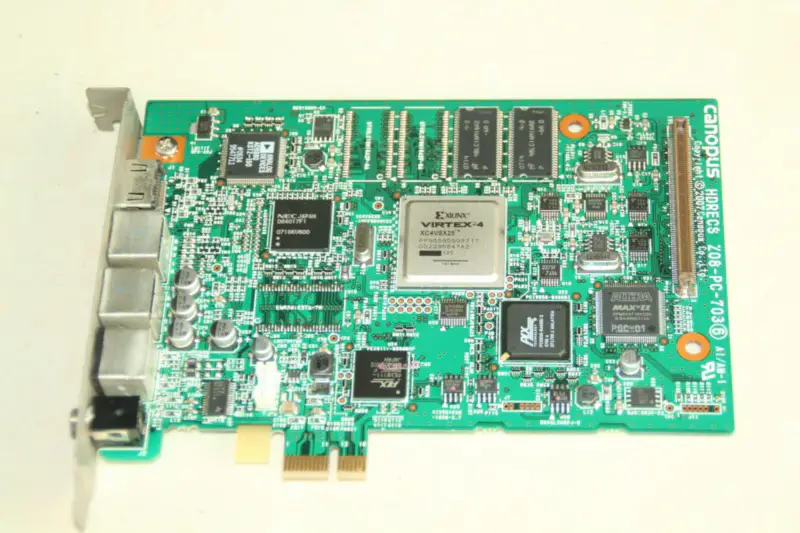 Canopus HDRECS Z08-PC-703 Carte d'acquisition Pegasus pour le montage vidéo multiformat en temps réel