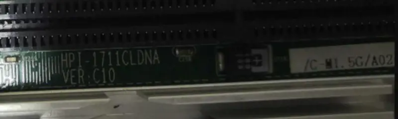 EVOC HPI-1711CLDNA VER:C10 PCISA Carte mère industrielle