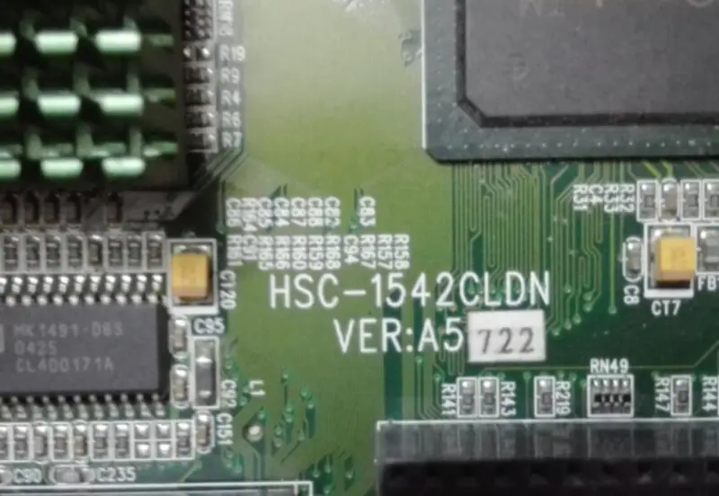 EVOC HSC-1542CLDN VER:A5 Carte mère pour équipement de contrôle industriel