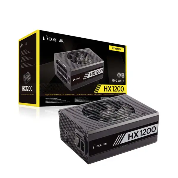 Cors Air Power 1200w Hx1200 Desktop Power Supply 80 Plus Power Supply Platinum Full Module Pcie5 Support Rtx 4090 Rps0077