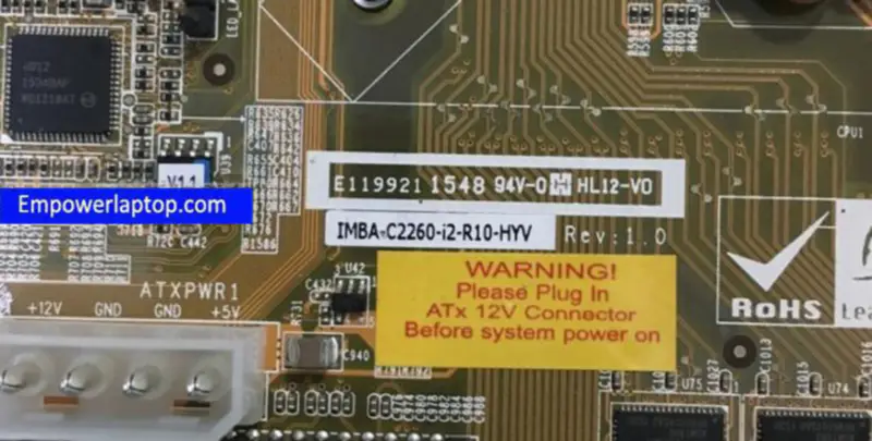 IEI IMBA-C2260-I2-R10 Rev:1.0 LGA1150 Carte mère pour équipement de contrôle industriel