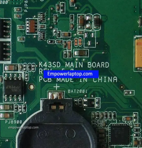 Carte mère Asus K43SD