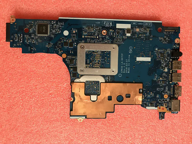 Carte mère HP 15-DA 15Q-DS 15G-DR LA-G07CP L20364-001 L20364-501 L20364-601