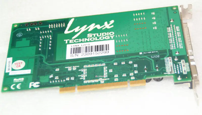 Lynx L22-G PCI Sound Card - Interface analogique/numérique