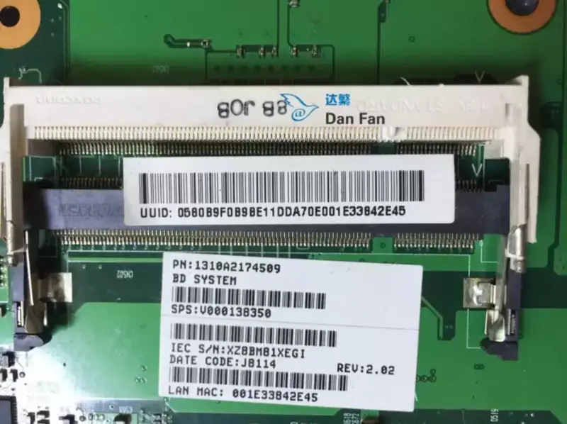 Toshiba Satellite L305D V000138350 Carte mère