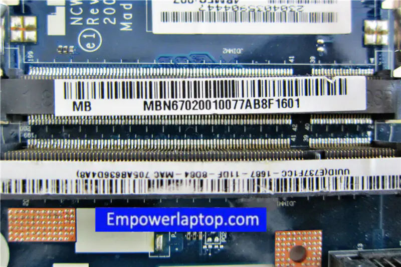 Carte mère Acer E527 E627 5532 5517 NCWG0