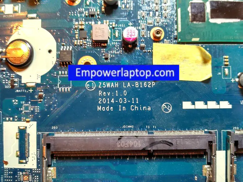 Carte mère ACER V3-572P V3-572G Z5WAH LA-B162P