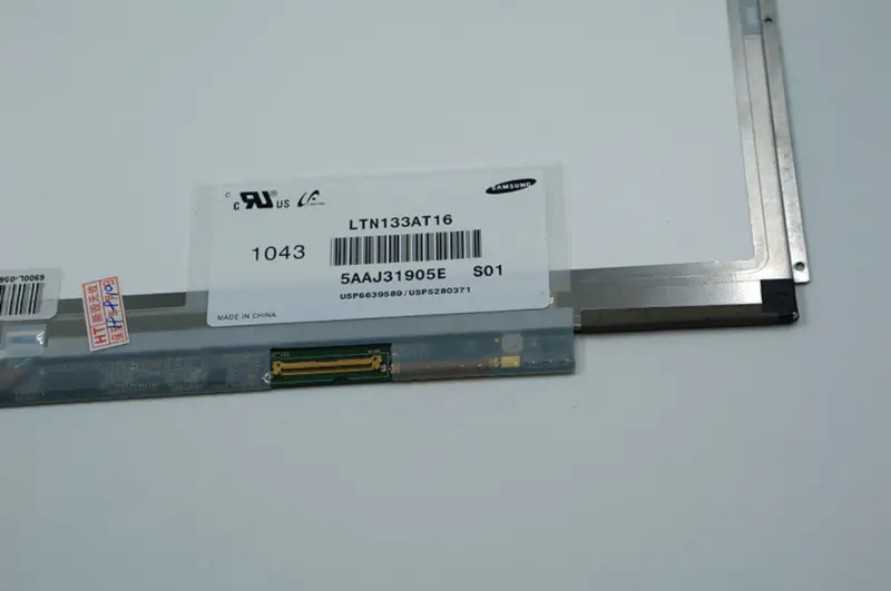 13.3 pouces LCD LTN133AT16 B133XW03 B133XW01 V.0 N133BGE-L31 CLAA133WA01A pour remplacement d'écran