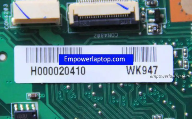 Toshiba M500 H000020410 GM45 Carte mère