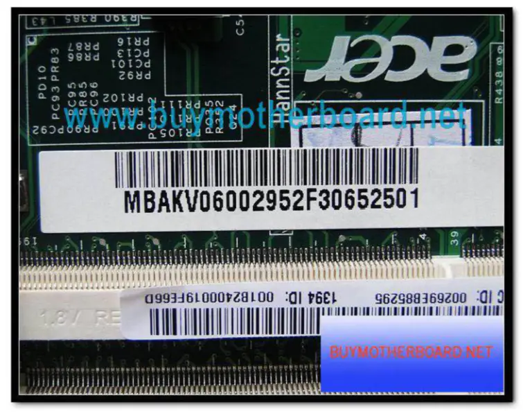 Acer MBAKV06002 carte mère pour AS5920