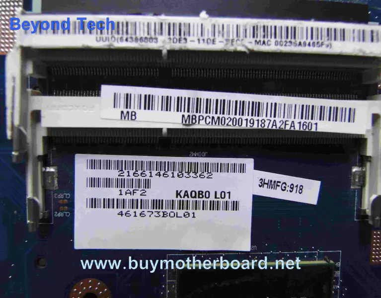 Acer MBPCM02001 carte mère pour AS5935