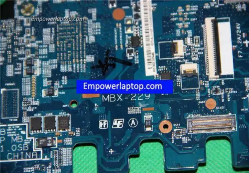 Carte mère Sony MBX-229 48.4JH01.0SB