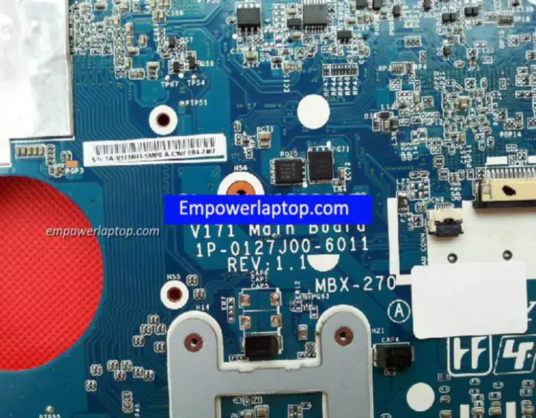 Sony MBX-270 V171 A1892711A 1P-0127J00-6011 Carte mère