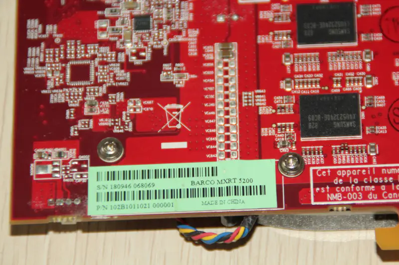 Carte graphique BARCO MXRT 5200 AMD ATI FireGL V5600 512M