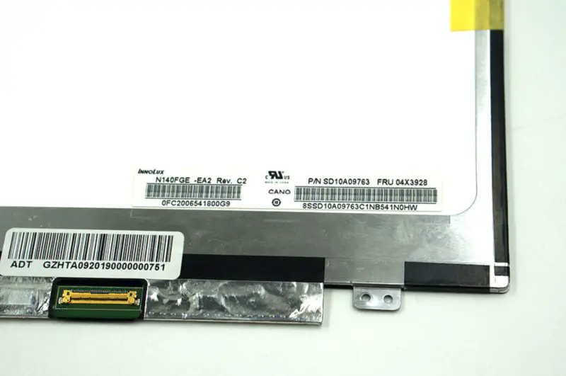 LTN140KT13 LP140WD2 TPB1 B140RTN02.3 N140FGE-EA2 Pour HP 840 Led Panel