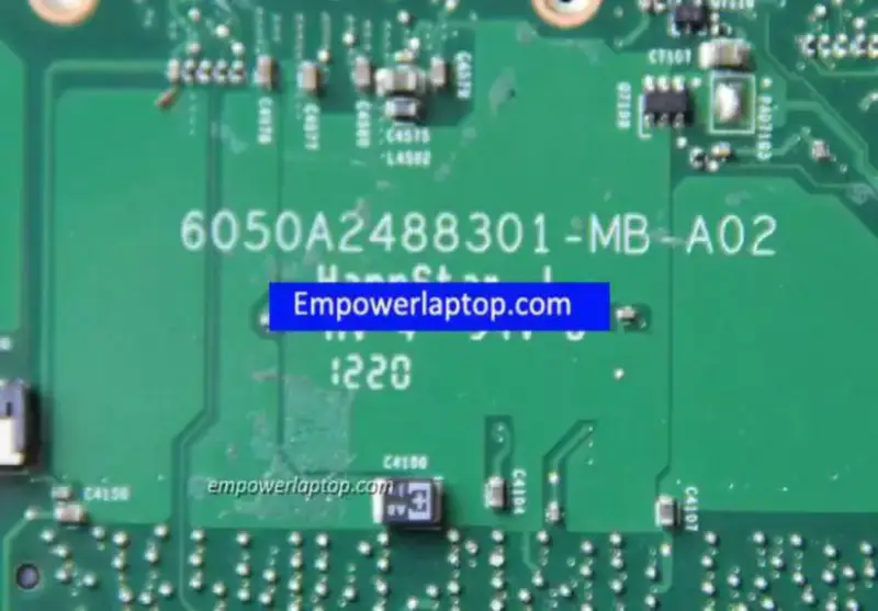 Toshiba NB510 V000268040 6050A2488301-MB-A02 N2800 Carte mère