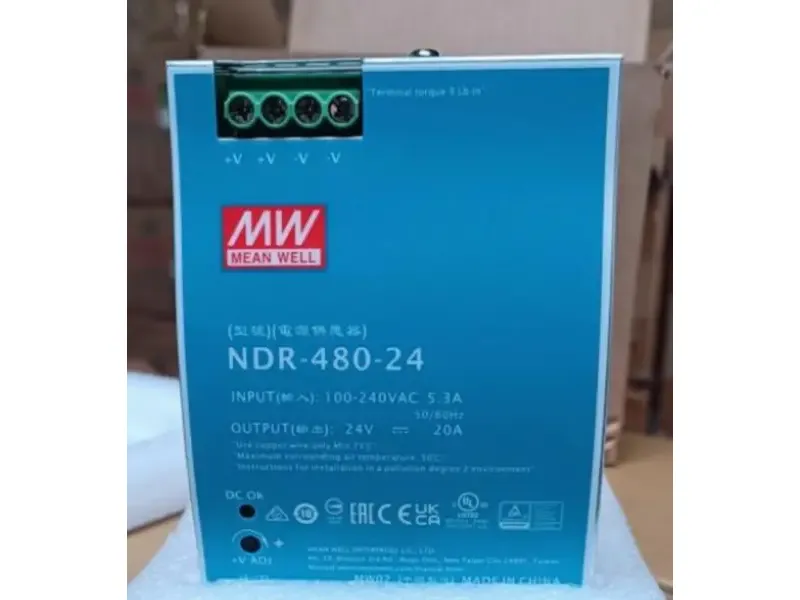 Meanwell NDR-480-24 NDR-480-48 alimentation électrique