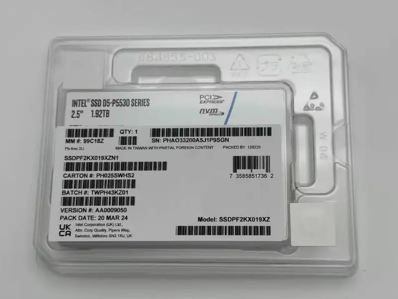 Intel P5530 Series SSD