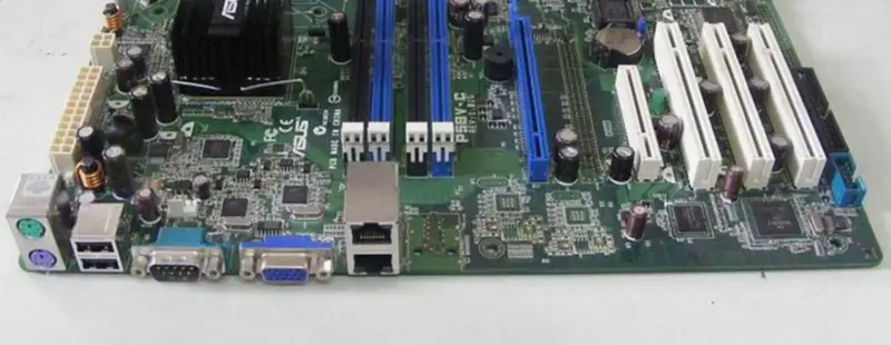 Asus P5BV-C 3200 chipset LGA775 Carte mère serveur supportant ROS WAYOS