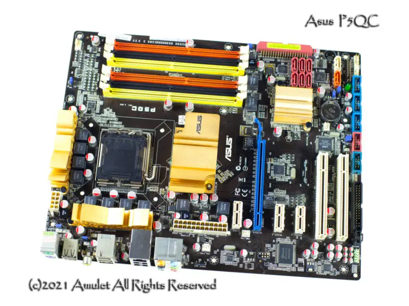 Carte mère Asus P5QC P45 DDR2+DDR3 LGA775 ATX 8G