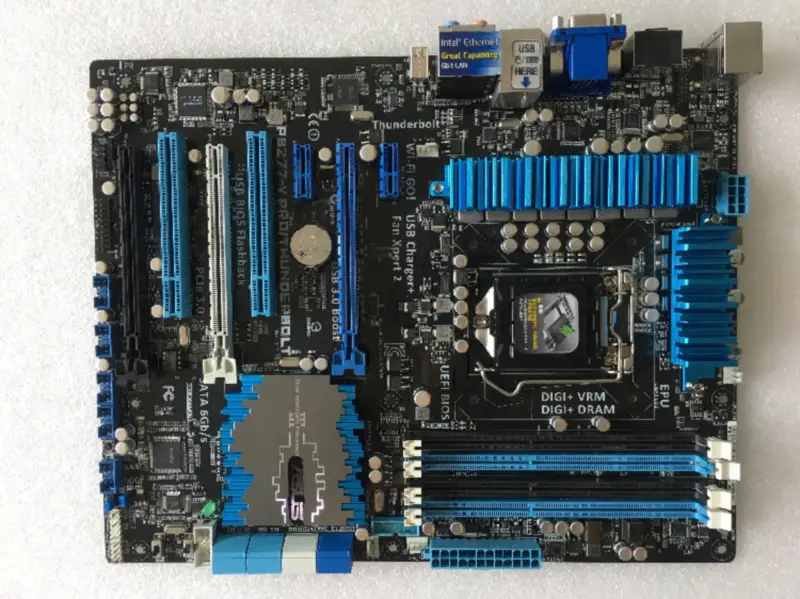 ASUS P8Z77-V PRO/Thunderbolt Carte mère pour ordinateur de bureau Z77 Socket LGA 1155 i3 i5 i7 DDR3 32G ATX