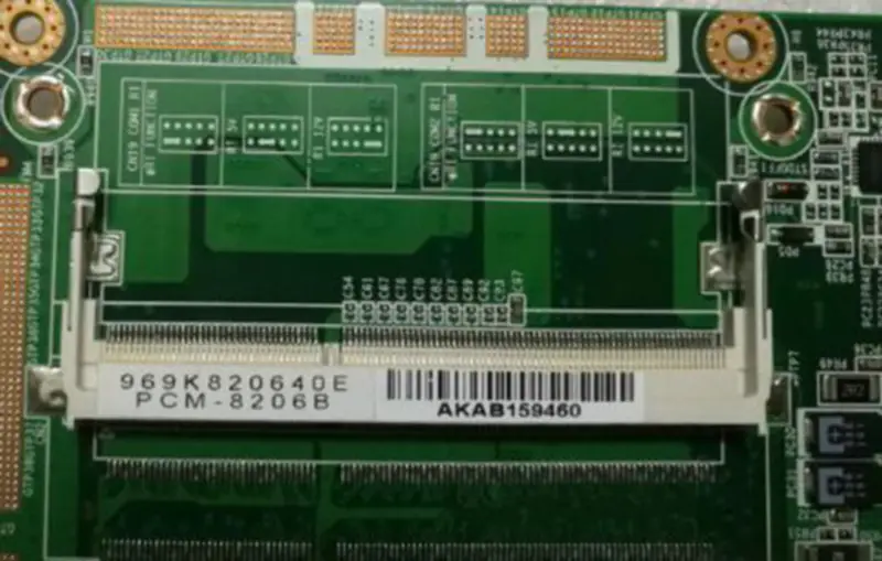 Advantech PCM-8206B REV.A1 19AK820620-02 969K820640E carte mère industrielle