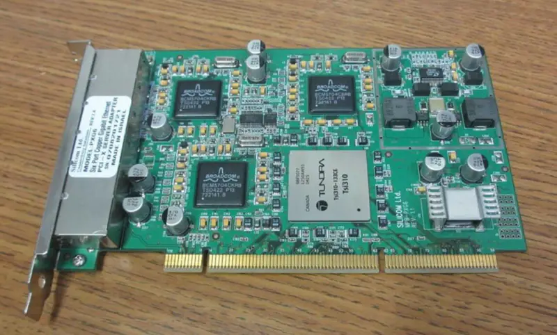 SILICOM PXG6 Six Port Copper Gigabit Ethernet PCI-X Server Adapter