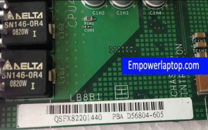 Carte mère du serveur Lenovo R630 G7 Quad way