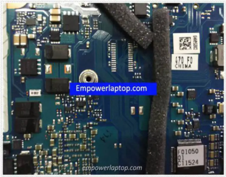 Carte mère Toshiba FUL5Y4 Satellite R700