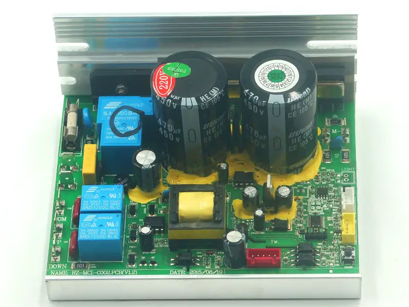contrôleur de moteur de tapis de course de remplacement RZ-MCI-C002.PCB treadmill motor driver board